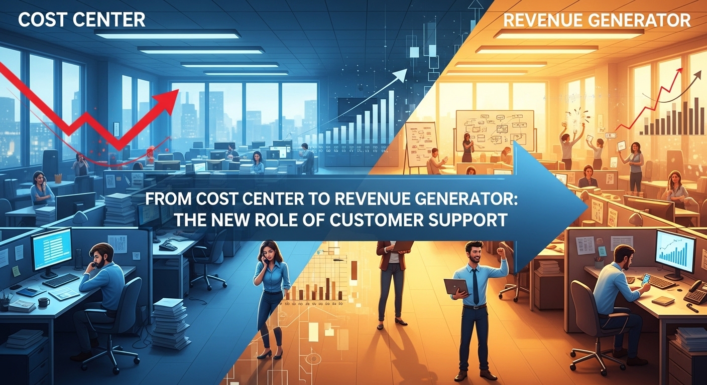 From Cost Center to Revenue Generator: The New Role of Customer Support icon